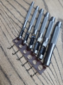 Zımba Set (3,4,5,6,7,8mm)