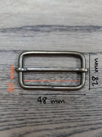 4 cm Sürgü Metali