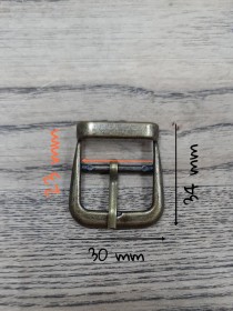 2.5 cm İtalyan Toka Metali