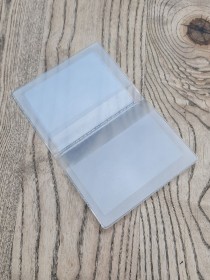 Plastik Ruhsat İçi Koruma (İki Yapraklı) (PVC)