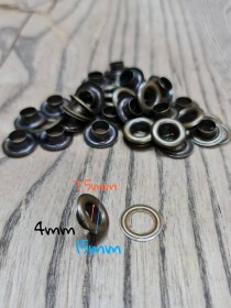 5 No Kuşgözü Kapsül (İç Çap x Dış Çap : 7.5mm X 15mm)